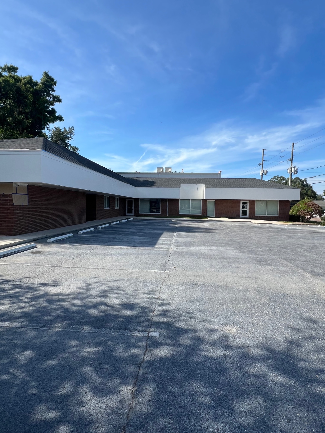 Office Plaza Exterior — Before — Commercial Painting project by JDC Painting in Tampa Bay, FL